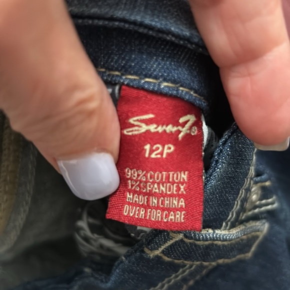 Seven Premium denim, size 12P. NWT - Picture 4 of 6